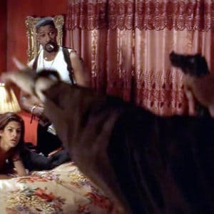 Eva Mendes nude in Training Day